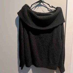 H&M Off- Shoulder Sweater - Large